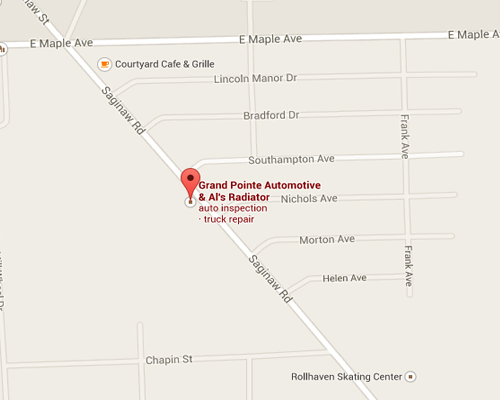 grand pointe auto map